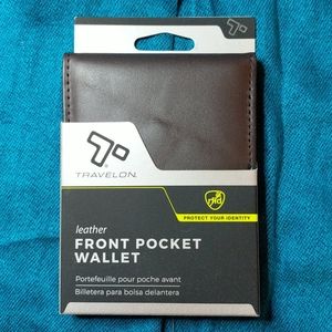 Men's Travelon RFID Blocking Front Pocket Wallet